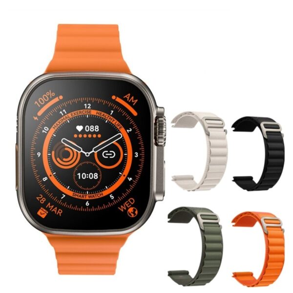 Smartwatch Ultra 8 para homens e mulheres, NFC, GPS Track, Chamada Bluetooth, Smartwatch Esportivo Impermeável, Série 8, Novo, 49mm - Image 30