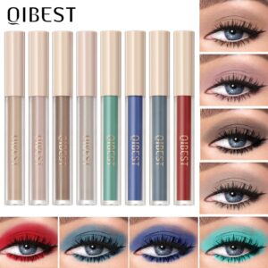 Sombra Líquida Matte QIBEST, Impermeável, Longa Duração, Olho, Contorno, Blush, Creme, Beleza, Ferramenta de Maquiagem, Alta Qualidade