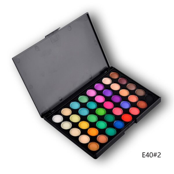 Sombra, Conjunto de paletas, sombra fosca, brilho, maquiagem nua, kit de maquiagem, 120 cores - Image 8