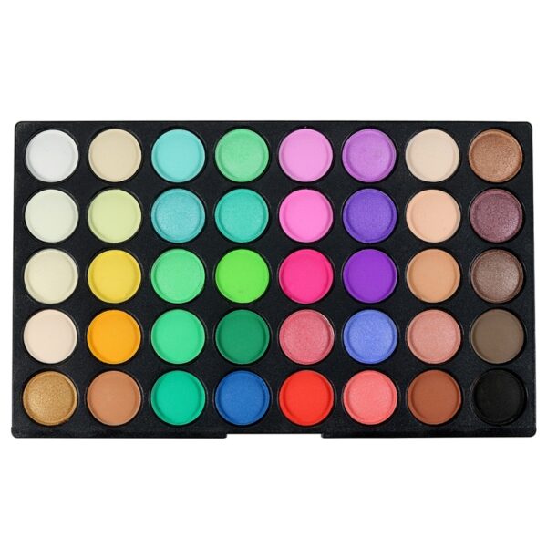 Sombra, Conjunto de paletas, sombra fosca, brilho, maquiagem nua, kit de maquiagem, 120 cores - Image 9