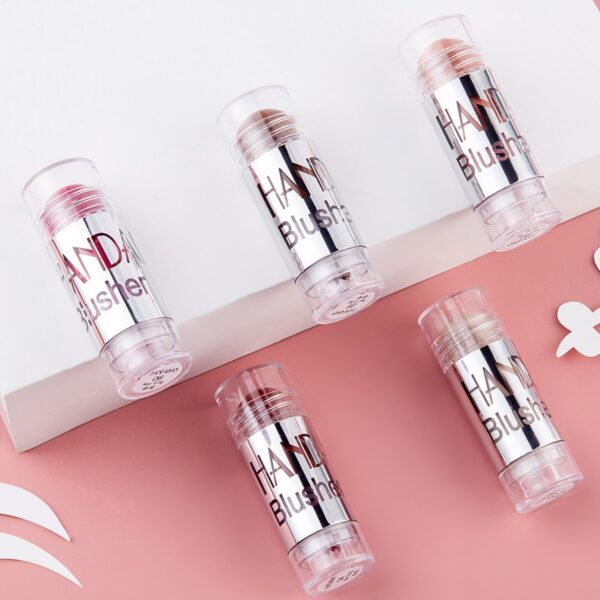 Blush Sombra Vara de Longa Duração Glitter Contorno Highlighter Beleza Pigmento Contorno Para O Rosto Olhos lábios - Image 9