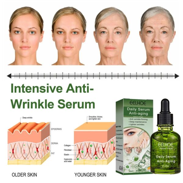 Removedor instantâneo de rugas Soro facial, Lifting, Firming, Fade Fine Lines, Anti-Envelhecimento, Essência, Clareamento, Iluminar - Image 6