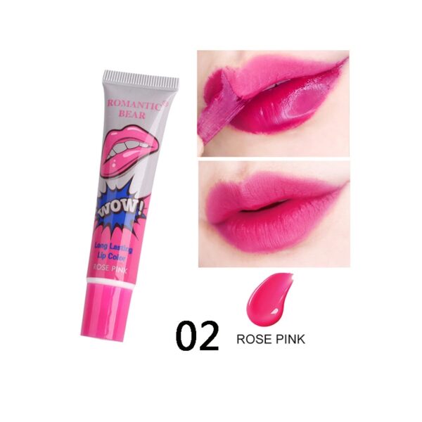 Kit 6 pçs Batom Líquido, à prova d água longa duração gloss lint máscara maquiagem fosco lipgloss - Image 12