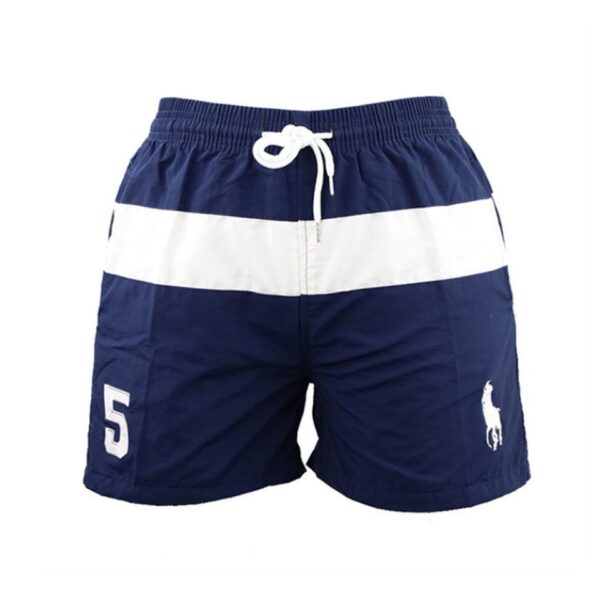 Short de praia respirável masculino, casual, secagem rápida, jogging fitness, verão