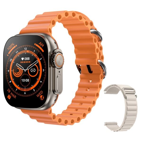 Smartwatch Ultra 8 para homens e mulheres, NFC, GPS Track, Chamada Bluetooth, Smartwatch Esportivo Impermeável, Série 8, Novo, 49mm - Image 7
