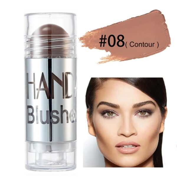 Blush Sombra Vara de Longa Duração Glitter Contorno Highlighter Beleza Pigmento Contorno Para O Rosto Olhos lábios - Image 4