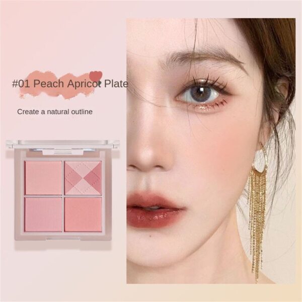 Blush Miss Rose pó Paleta, Mineral, Sombra de Olho, Natural Impermeável, Maquiagem Bochecha, Rouge - Image 10