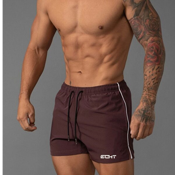 Shorts de praia respirável secagem rápida masculino, banho colorido, surf, verão - Image 4