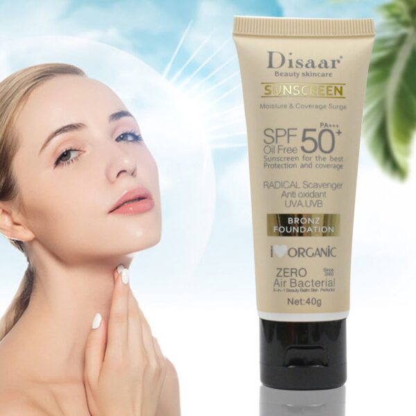 Protetor Solar Facial, De Pele Protetor, Creme Solar Branqueamento Hidratante Facial Anti Envelhecimento Oil Control - Image 2