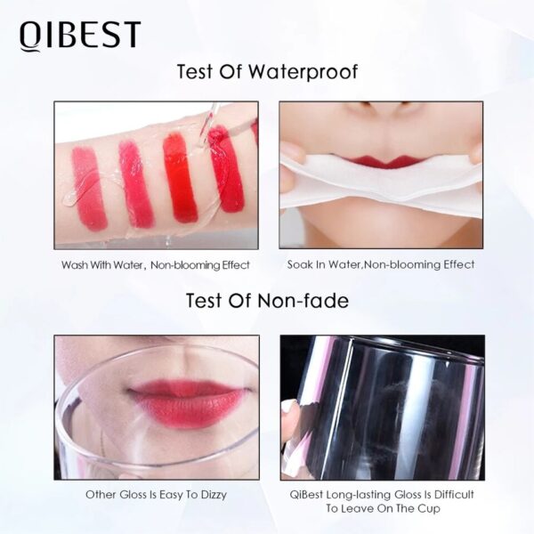 Batom Líquido-Niceface Matte Nude Impermeável, Brilho Labial, Hidratante, Lipgloss de Longa Duração, Labial, 34 Cores - Image 5