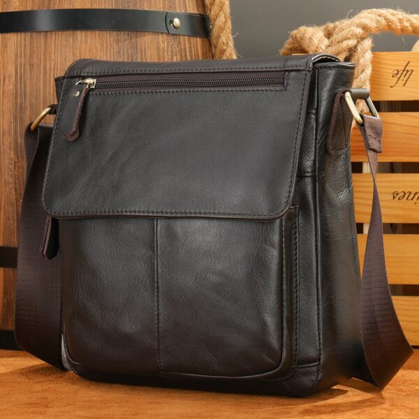 Bolsa de ombro Westal homens alta qualidade masculino, couro, crossbody  819a - Image 15