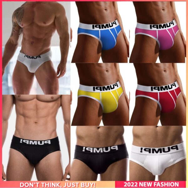 Cueca de algodão Jockstrap respirável masculina, sexy, bolsa Tanga U, moda gay, 8 peças - Image 8