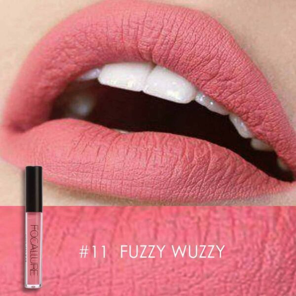 Batom líquido impermeável Focallure, Red Velvet Lip Tint, Nude Matte, Maquiagem Colorida - Image 41