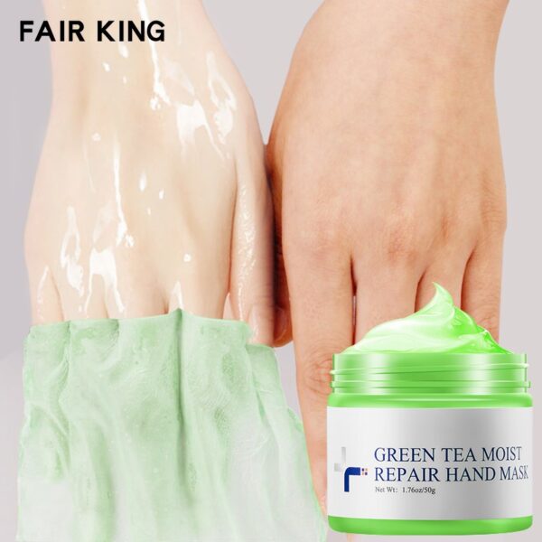 Creme Chá Verde Hidratante Cera Mão, Anti-Envelhecimento, Cuidados Com A Pele, Suavização, Nutritivo, Calos, Esfoliante, Beleza, Saúde - Image 4