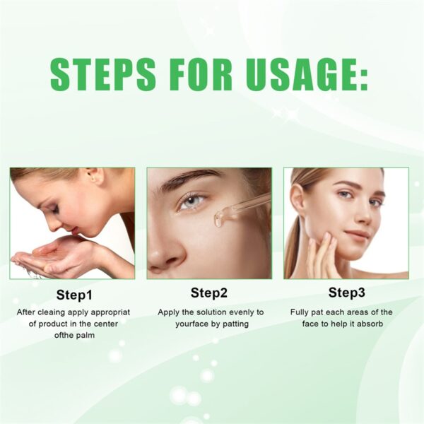 Removedor instantâneo de rugas Soro facial, Lifting, Firming, Fade Fine Lines, Anti-Envelhecimento, Essência, Clareamento, Iluminar - Image 4