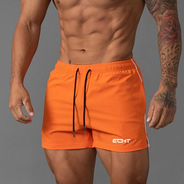Shorts de praia respirável secagem rápida masculino, banho colorido, surf, verão