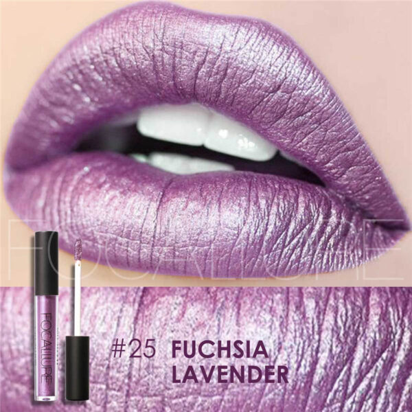 Batom líquido impermeável Focallure, Red Velvet Lip Tint, Nude Matte, Maquiagem Colorida - Image 43