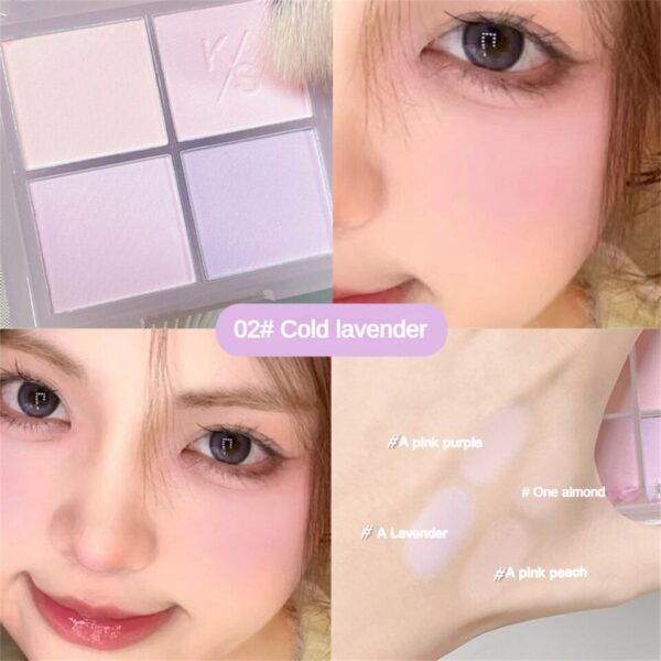 Blush Miss Rose pó Paleta, Mineral, Sombra de Olho, Natural Impermeável, Maquiagem Bochecha, Rouge - Image 9