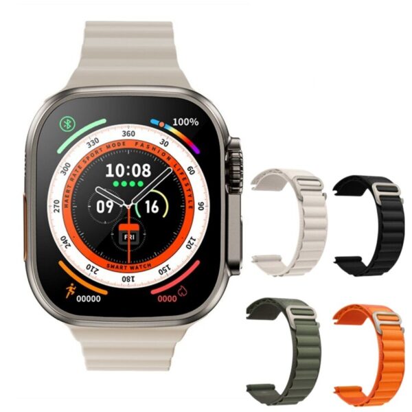 Smartwatch Ultra 8 para homens e mulheres, NFC, GPS Track, Chamada Bluetooth, Smartwatch Esportivo Impermeável, Série 8, Novo, 49mm - Image 16