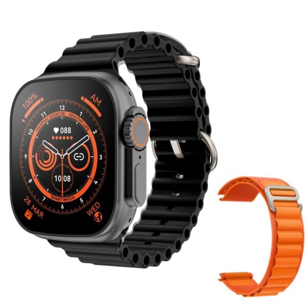 Smartwatch Ultra 8 para homens e mulheres, NFC, GPS Track, Chamada Bluetooth, Smartwatch Esportivo Impermeável, Série 8, Novo, 49mm - Image 4