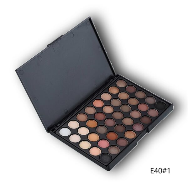 Sombra, Conjunto de paletas, sombra fosca, brilho, maquiagem nua, kit de maquiagem, 120 cores - Image 7
