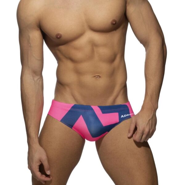 Sunga banho sexy americano e europeu masculino, triangular, estampados, praia, nova moda, verão - Image 10