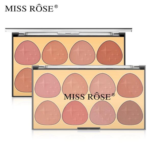 Blush Miss Rose pó Paleta, Mineral, Sombra de Olho, Natural Impermeável, Maquiagem Bochecha, Rouge - Image 18