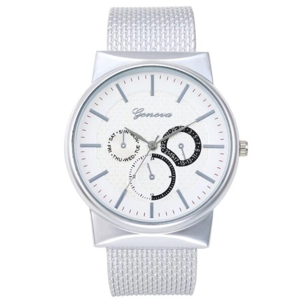WOKAI Relógio de Quartzo de Aço Masculino, Retro Empresarial, Calendário Duplo, Multi-função, Impermeável, Luminoso, Alta Qualidade - Image 23