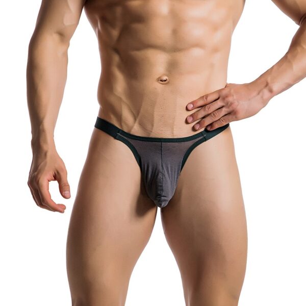 Cueca tanga CLEVER-MENMODE masculino pênis bolsa, g string t-back lingerie erótica - Image 11