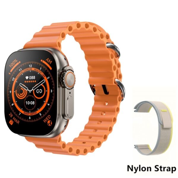 Smartwatch Ultra 8 para homens e mulheres, NFC, GPS Track, Chamada Bluetooth, Smartwatch Esportivo Impermeável, Série 8, Novo, 49mm - Image 13