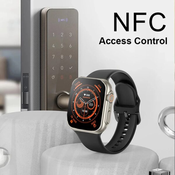 Smartwatch Ultra 8 para homens e mulheres, NFC, GPS Track, Chamada Bluetooth, Smartwatch Esportivo Impermeável, Série 8, Novo, 49mm - Image 10