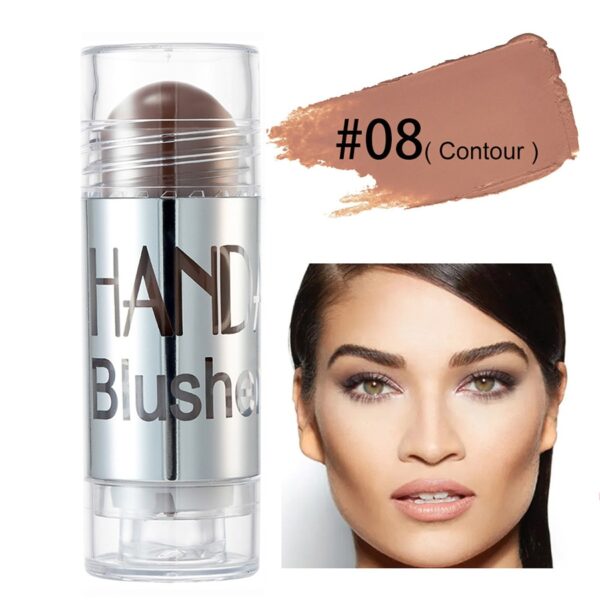 Blush Sombra Vara de Longa Duração Glitter Contorno Highlighter Beleza Pigmento Contorno Para O Rosto Olhos lábios - Image 10