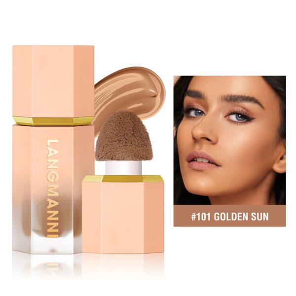 Blush Stick Impermeável Facial Natural Cheek Rouge 14 Cores Silky Smooth Bochecha Tint Líquido Rosto Blush, com Esponja - Image 23