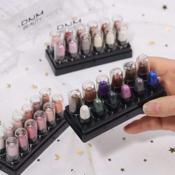 Sombra Waterproof Glitter Eyeshadow Pencil Set, Long Lasting, Fluorescente, Eye Shadow Makeup Tool, 12 cores - Image 2