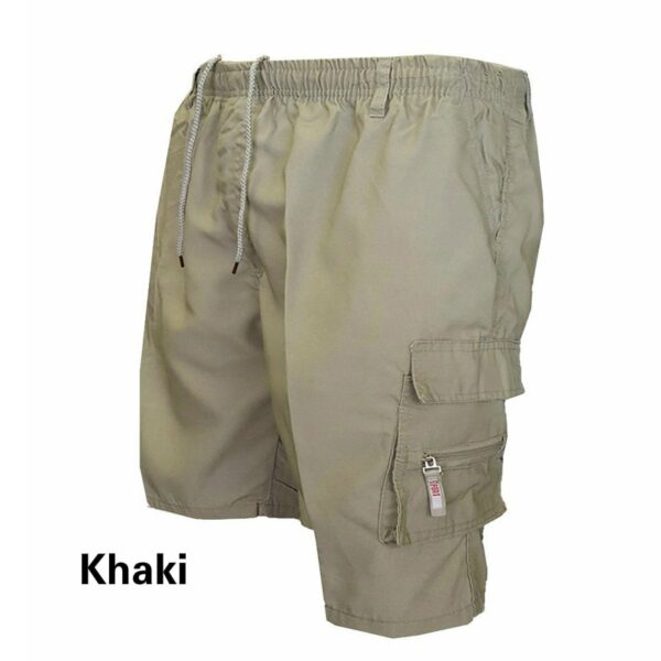 Bermuda Shorts masculinos respiráveis com bolsos múltiplos, casual de verão, praia - Image 14