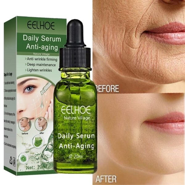 Removedor instantâneo de rugas Soro facial, Lifting, Firming, Fade Fine Lines, Anti-Envelhecimento, Essência, Clareamento, Iluminar