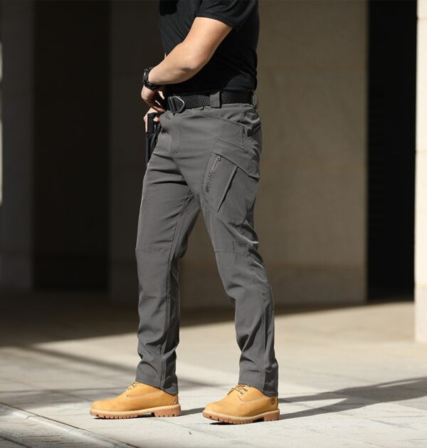 Calça Masculina Novas forças especiais originais fãs macacão estiramento respirável tático, bolso frontal, zíper - Image 15
