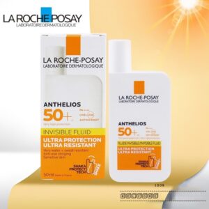 Protetor Solar Original LA ROCHE-POSAY Face, Ultra SPF50 Corpo, Anthelios Anti-Shine Fluido Invisível