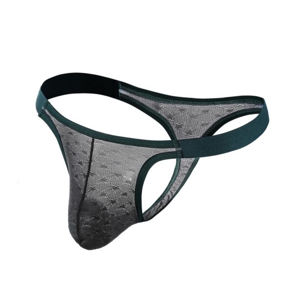 Cueca tanga CLEVER-MENMODE masculino pênis bolsa, g string t-back lingerie erótica - Image 6