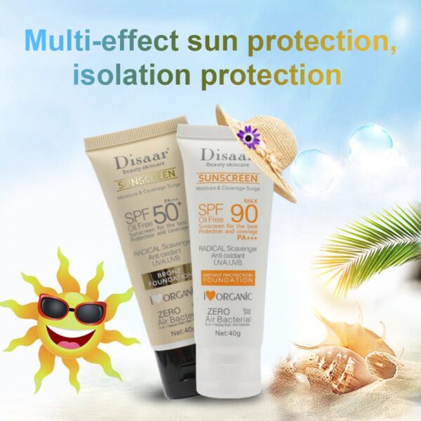 Protetor Solar Facial, De Pele Protetor, Creme Solar Branqueamento Hidratante Facial Anti Envelhecimento Oil Control - Image 5