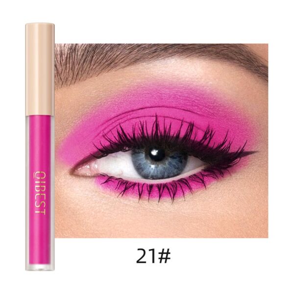 Sombra Líquida Matte QIBEST, Impermeável, Longa Duração, Olho, Contorno, Blush, Creme, Beleza, Ferramenta de Maquiagem, Alta Qualidade - Image 3