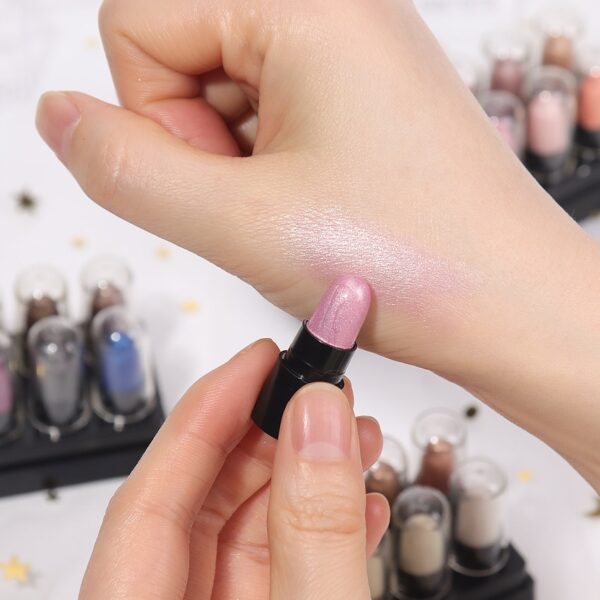 Sombra Waterproof Glitter Eyeshadow Pencil Set, Long Lasting, Fluorescente, Eye Shadow Makeup Tool, 12 cores - Image 4