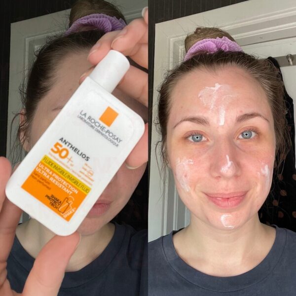 Protetor Solar Original LA ROCHE-POSAY Face, Ultra SPF50 Corpo, Anthelios Anti-Shine Fluido Invisível - Image 3