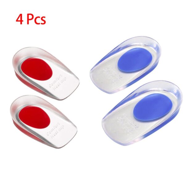 Palmilhas de silicone médico para o protetor de calcanhar, insere almofadas de esporos de calcanhar para alívio da dor de calcanhar e para reduzir a pressão - Image 9