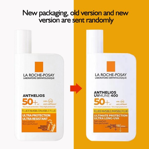 Protetor Solar Original LA ROCHE-POSAY Face, Ultra SPF50 Corpo, Anthelios Anti-Shine Fluido Invisível - Image 2