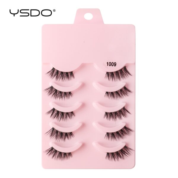 Cílios Manga YSDO Mink 3D Natural, Wispy, Falsos, Reutilizáveis, Estilo Coreano, 3 Pares, 5 Pares, 7 Pares - Image 34