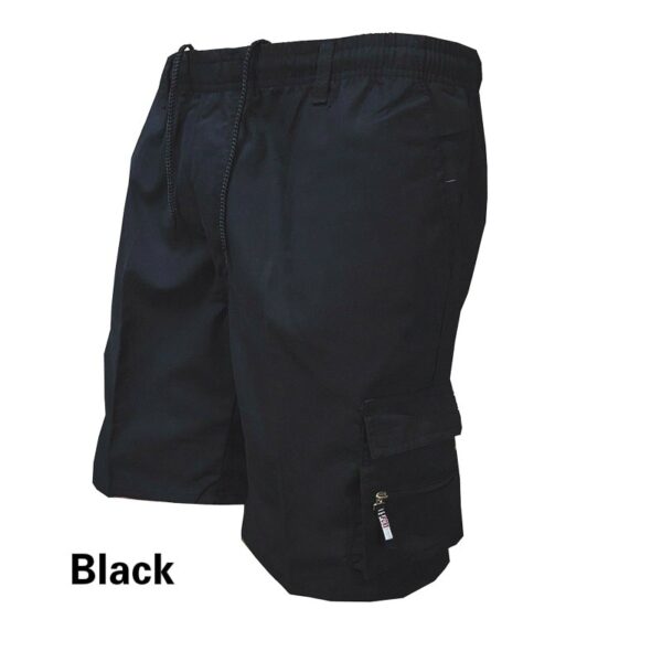 Bermuda Shorts masculinos respiráveis com bolsos múltiplos, casual de verão, praia - Image 16