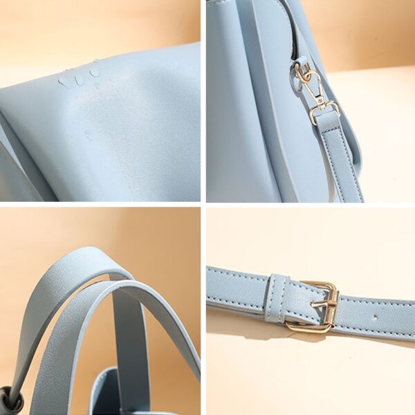 Bolsa de ombro feminina, casual, bolsas de telefone, bolsa elegante simples, portátil, alta capacidade, moda feminina - Image 6