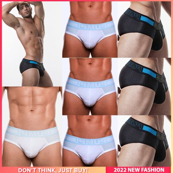 Cueca de algodão Jockstrap respirável masculina, sexy, bolsa Tanga U, moda gay, 8 peças - Image 13