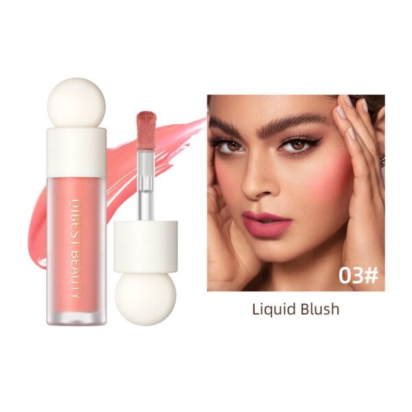 Blush Long Lasting Natural Skin Tint Wand, Iluminador Líquido, Marcador de Rosto, Luminizador Líquido, Maquiagem Bochecha, 1Pc - Image 6